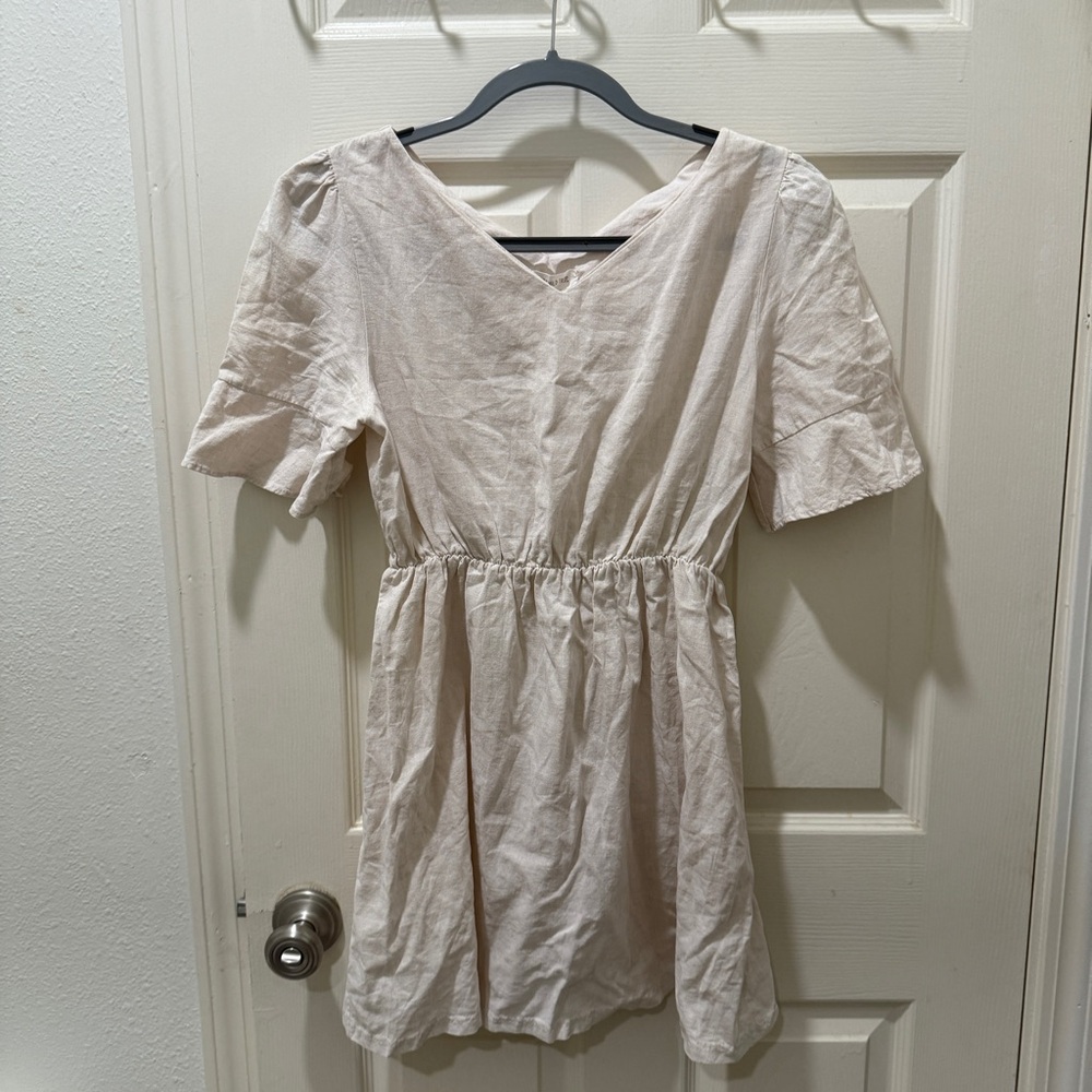 Linen dress